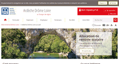 Desktop Screenshot of msa-ardeche-drome-loire.fr